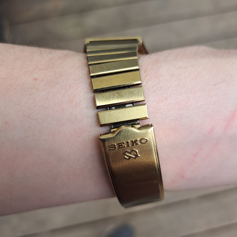 Vintage 1980's Seiko SQ 100 watch, with model reference 8123-5039. - Picture 4 of 7